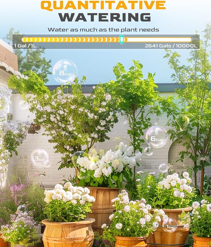 RAINPOINT WiFi Sprinkler Timer 2 Zone, Smart Water Hose Timer 2 Outlet - Timer Only, Without WiFi Hub, Must Use with 2.4Ghz WiFi and TWG004WRF WiFi Hub (Lot Number After 202108)