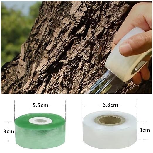 SUCA Grafting Tape Grafting Tool Buddy Tape Grafting Plant Grafting Tape,2 Color 4PCSwith Various Elasticity (tape4pcs)