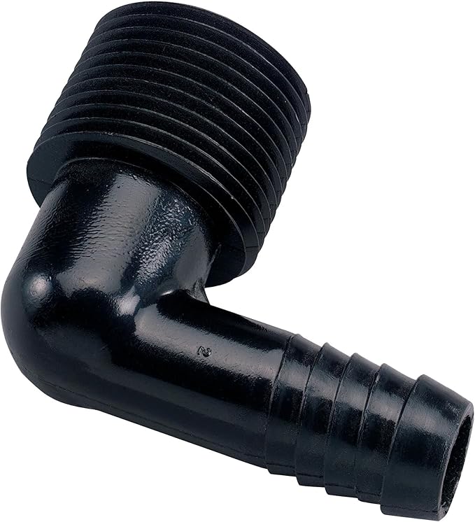 Orbit 94360 - 3/4" MPT x 1/2" Barb Riser Flex Sprinkler Swing Pipe Elbow
