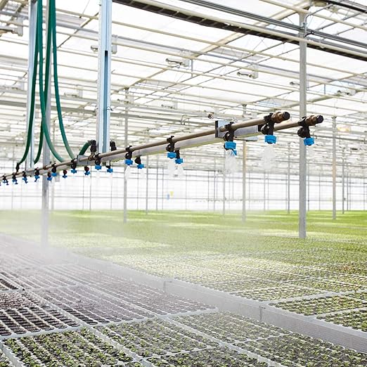 uxcell Pressure Compensating Dripper 8GPH 30L/H Emitter for Garden Lawn Drip Irrigation with Barbed Hose Connector Plastic Green 20pcs