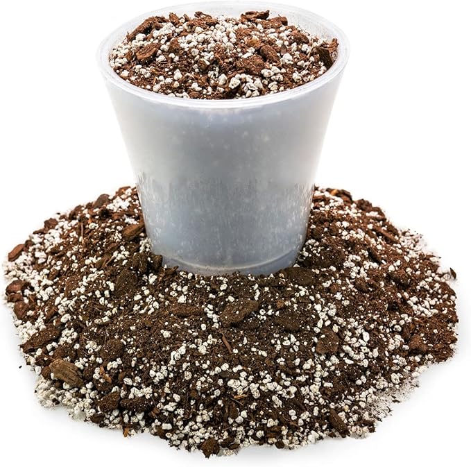 Soil Mixture for Indoor Herb Planters - Specially Blended Soil Mixture for Planting and Growing Indoor Kitchen Herbs Indoors, Indoor Herb Garden, Herb Growing Soil Mixture - 2 Quart Bag