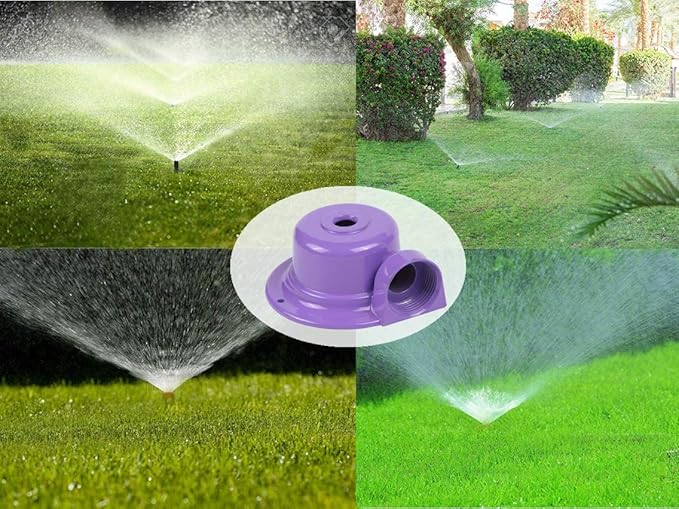 Metal Lawn Sprinkler Garden Water Sprinklers Lawn Irrigation System for Small to Medium Area Watering Outdoor Garden Yard Lawn (2PC)
