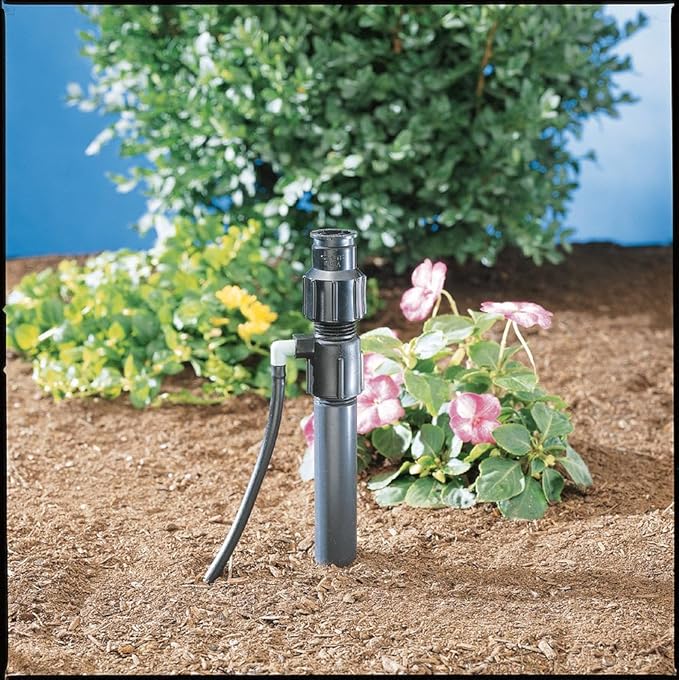 2-Pack Orbit 67050 Drip Irrigation Shrub Manifold with One Port - 1/4" Tube for Precise Garden Watering