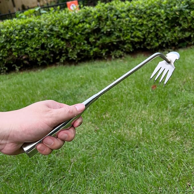 Weed Remover Tool,2024 New Weeding Tools Gardening,- Easy Weed Removal for Gardens & Farms - Durable Stainless Steel - Ergonomic Design - Perfect Gardening Companion