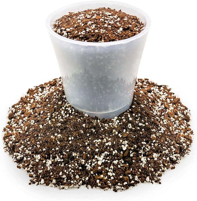 Premium House Plant and Tropical Plant Potting Soil - Re-Potting Soil for All Types of Indoor House Plants - 3 Quart