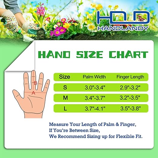 HLDD HANDLANDY Gardening Gloves Long Sleeve for Women and Men Cactus Protection Leather Garden Gloves for Cactus, Golden Yellow, S