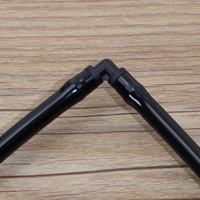 Mini Skater 1/4-Inch Barbed Elbows Fitting Perfect for Drip Irrigation Tubing System,Flower Beds, Vegetable Gardens, Herbs Gardens 100 PCS/Bag