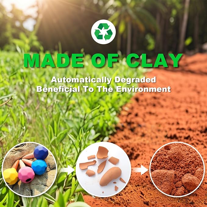 Self Watering Planter Insert Terracotta Watering Spikes Premium Plant Watering Devices Irrigation Dripper Self Watering Spikes Automatic Plant Accessories 4 Packs