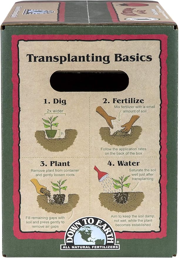 Down To Earth All Natural Fertilizers Organic Multi Purpose Mix 4-6-2, 15 lb