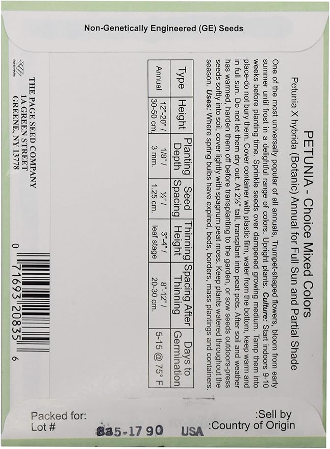 Black Duck Brand Set of 25 Packs of Marigold Sparky Flower Seed Packets! Flower Seeds in Bulk - Great for Creating The Garden of Your Dreams! (25, Marigold - Sparky Mixed)