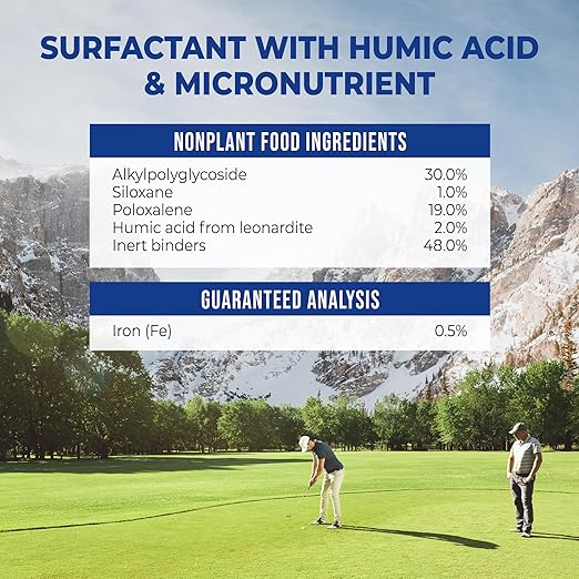 Underhill UHTRPLPEL Tournament-Ready Plus Wetting Agent Pellets Soil Surfactant for Turf Grass, Golf Greens, with Actosol Micro-Nutrients, 16 Tablets
