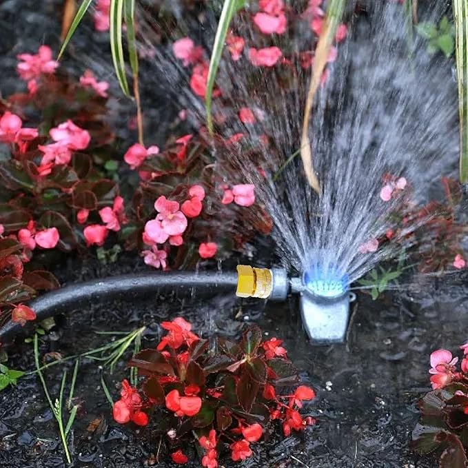 YOUHO Garden Hose Adapter 3/4 NTP Female x 3/4" GHT(F) Drip Irrigation Tubing to Faucet - Reusable Connector Fittings for Most Rain Bird, Orbit, Dig, Toro, Garden Extension Repair Fitting