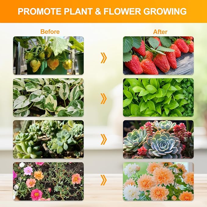 Grow Lights for Indoor Plants Full Spectrum, FECiDA Tripod Stand Grow Light, 4/8/12 Hr Timer Grow Light with Stand, 208PCS LEDs, 2000 Lumen, Bright Enough, 24"-64" Height Adjustable