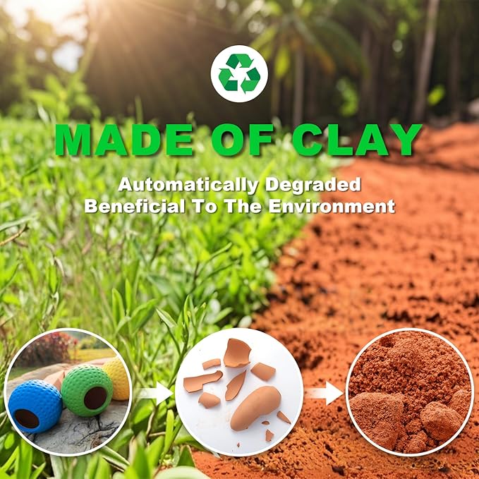 Self Watering Planter Insert Terracotta Watering Spikes Premium Plant Watering Devices Irrigation Dripper Self Watering Spikes Automatic Plant Accessories 4 Packs