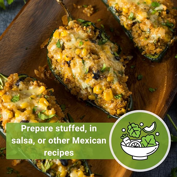 Sow Right Seeds - Poblano Pepper Seeds for Planting - Non-GMO Heirloom Packet with Instructions to Plant a Home Vegetable Garden - Hot Ancho Chile Variety to Grow, Spicy and Abundant (2)