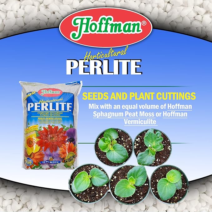Hoffman 16504 Horticultural Perlite, 18 Quarts