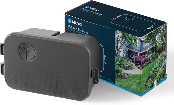 Rachio Smart Sprinkler Controller Weatherproof Outdoor Enclosure, Compatible with Rachio 3 Smart Controllers, also 2nd and 3rd Generation Compatible