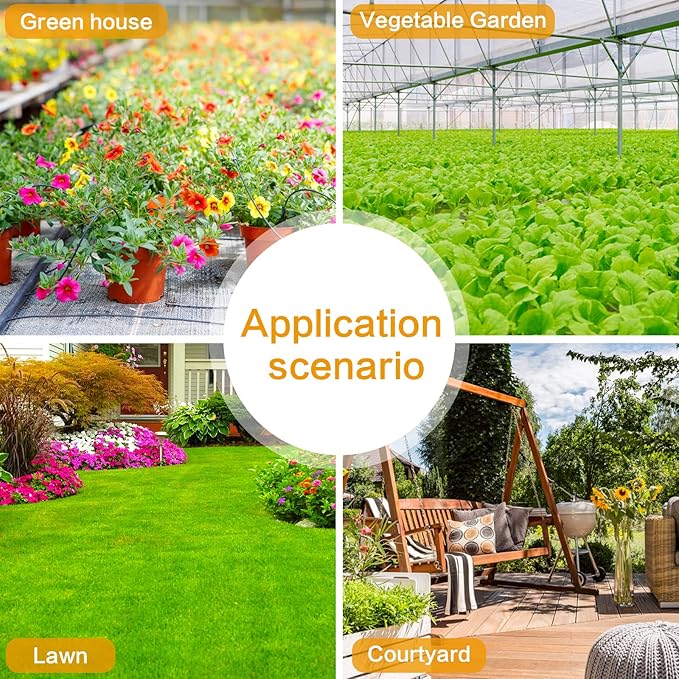 Gardrip Drip Irrigation End Plugs:1/4" Drip Line Goof Plugs Irrigation End Cap for 1/4 Inch Drip Hose Line Garden Watering System