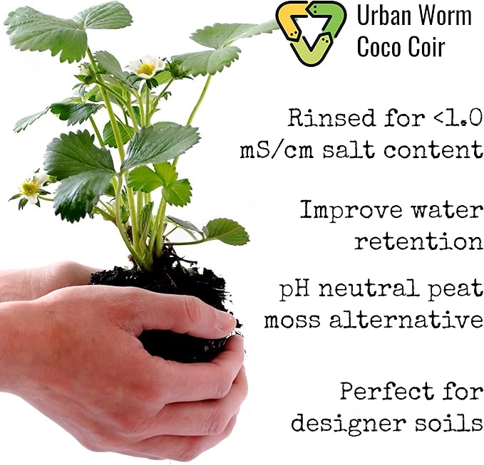 Urban Worm Coco Coir Soil Amendment and Bedding (24)