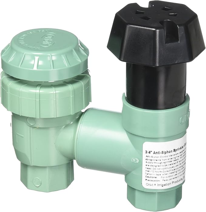 Orbit Sprinkler System 3/4-Inch Anti-Siphon Control Valve 51022…
