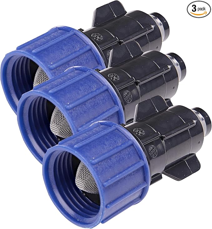 Raindrip, 1 Count (Pack of 3), Blue-Black S5900UB Smart Loc Universal