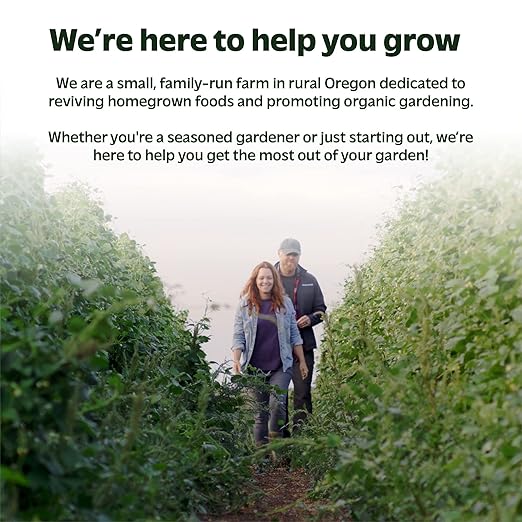 Organic All Purpose Fertilizer - Natural Herb, Vegetable & Tomato Fertilizer - Kelp & Alfalfa Meal for Strong & Healthy Plants & Soil - 2lbs