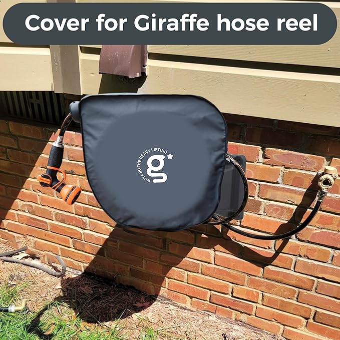 Giraffe Tools AW30/ AW25 Retractable Garden Hose Reel Cover UV Resistant, Waterproof and Anti-Fading Cover for Water Hose Reel