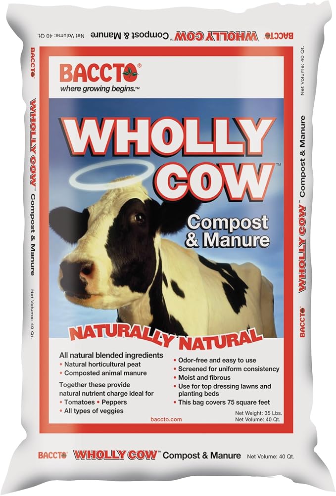 1640 Wholly Cow Compost and Manure, 40-Quart
