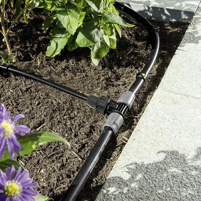 6 Pack Irrigation Tubing Fittings 3 x PVC Female Hose Thread Non-Swivel Adapter to 5/16" tubing 3 x Barbed Threaded End Plugs - Drip Faucet Connector Garden Hose Adapter