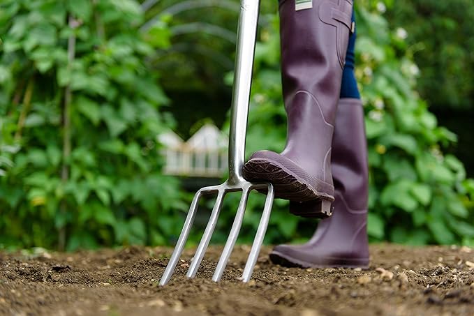Kent & Stowe Classic Stainless Steel Digging Fork