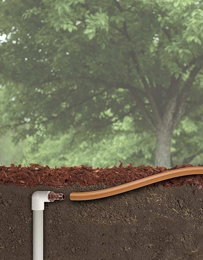 Rain Bird BA-050MPS Drip Irrigation PVC Adapter, Universal Fit for 5/8", 1/2", 700" Drip Tubing, 1/2" (MPT) Male Pipe Thread x 1/2" Barb (Pack of 2)