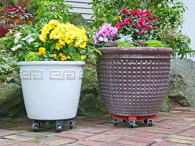 Bosmere S18410LVC Plant Caddie, 16", Charcoal