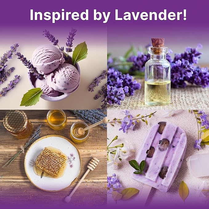 Organo Republic 5-Pack English Lavender Seeds 12.50G - Over 11000 Non-GMO Heirloom Lavender Seeds for Planting in Individual Seed Packets, Herb Seeds for Planting Home Garden Indoor & Outdoor