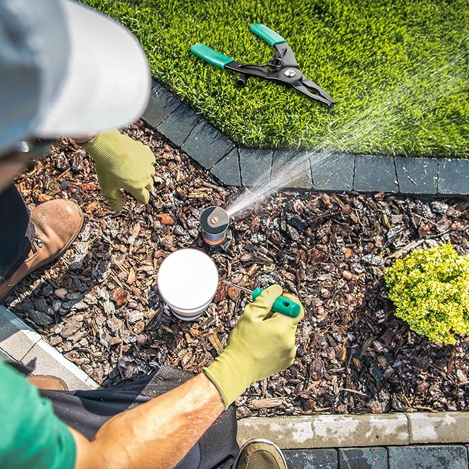 Sprinkler Head Tool Compatible with Rain Bird, Spray Head Pull up Tools and Sprinkler Rotor Adjustment Tool Sprinkler Removal Tool, Sprinkler Wrench for Lawn Irrigation Sprinkler System Repair