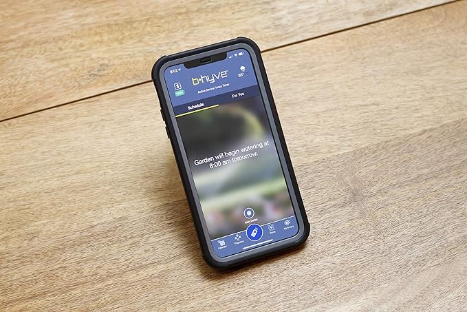 Orbit 61015 Garden Box Drip Irrigation Drip Watering Kit with B-hyve Smart 1-Outlet Hose Faucet Sprinkler Timer with B-hyve Smart Hub