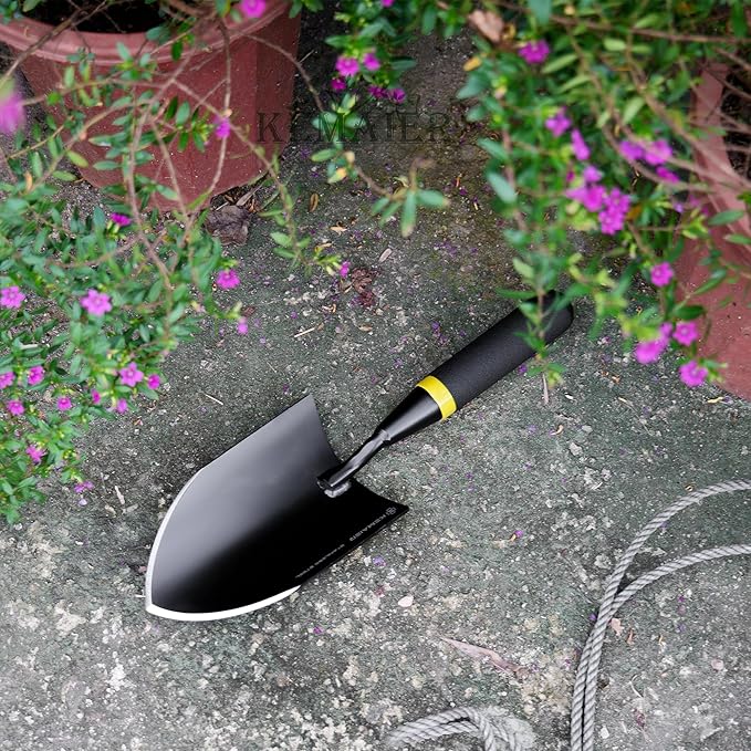 Heavy Duty Gardening Trowel - Strong, Rust - Resistant Stainless Steel - Ergonomic Grip - Excellent Tool for Gardening, Garden Hand Shovel, Trowel Garden Tool