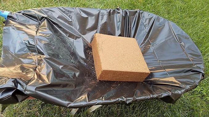 Verdana Coco Coir Brick Potting Mix – 5 Lb Pack - 4X 1.25 Lb Compressed Bricks - Coconut Fiber, Coco Peat - Alternative to Peat Moss – Soilless Growing Medium - Low EC, Optimum pH, High Expansion