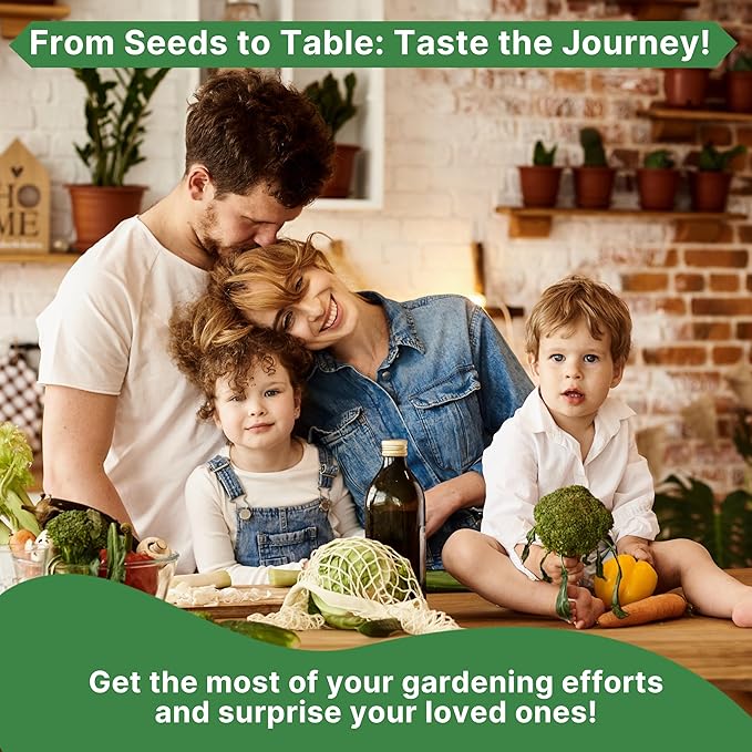 Holy Basil Seeds Pack 0.5 G - Over 1,400 Non-GMO Heirloom Basil Seeds for Planting Herbs in Individual Seed Packet, Herbs Seeds for Planting Home Garden Indoor & Outdoor Gardening