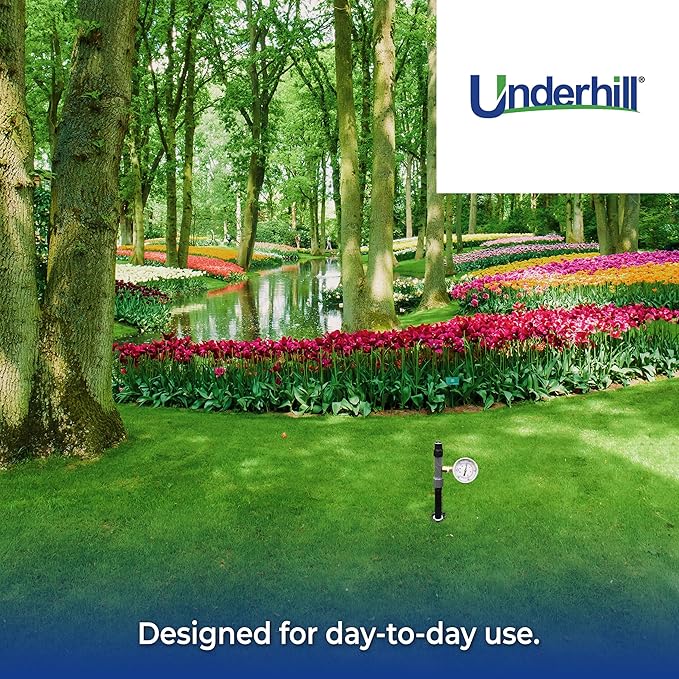 Underhill HeadChecker Tester for Sprinkler Head, Water Pressure Adapter, Outdoor Garden, Irrigation System, A-SHA