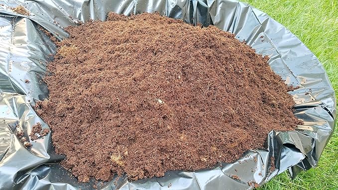 Verdana Coco Coir Brick Potting Mix - 10 Lb Compressed Block – Coconut Fiber, Coco Peat, Coir Pith - Alternative to Peat Moss – Soilless Growing Medium - Low EC, Optimum pH, High Expansion
