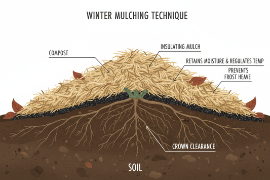 Mulch Garden Beds for Winter (Late-Fall Edition): Lock in moisture, block weeds, and protect roots