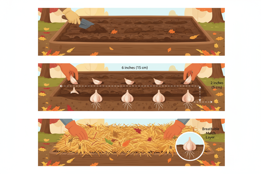 Plant Garlic in Fall (Late-Fall Edition): Bigger heads, fewer losses, and an earlier summer harvest