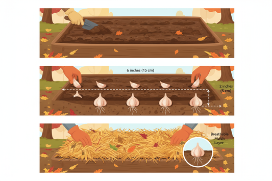 Plant Garlic in Fall (Late-Fall Edition): Bigger heads, fewer losses, and an earlier summer harvest