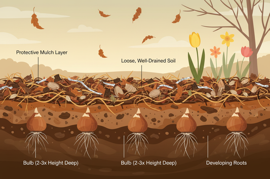 Plant Spring Bulbs (Late-Fall Edition): Easy steps for bigger blooms and early pollinator color