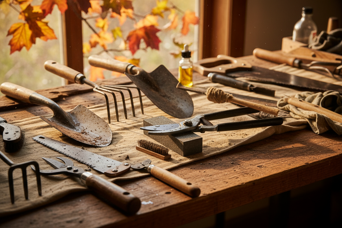 Clean and Sharpen Garden Tools (Late-Fall Edition): Rust-free edges, safer cuts, and longer tool life