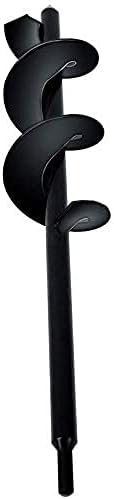 ERYTLLY Bulb Planter, Auger Spiral, Garden Planter Tool 3 x 24 Inch,Rapid Umbrella Hole Digger for Planting Bulb Seedlings Bedding Tulips, and Digging Weeds Roots