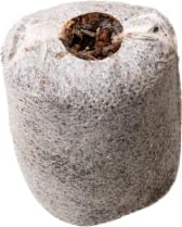 Seed Plug Propagation Coin (Pack of 78) - 100% RHP Certified Buffered Coco Coir Cloning Plug with Pre-Drilled Holes, Wrap Around Paper, Fast Rooting, pH Stable, Low EC, Triple Washed