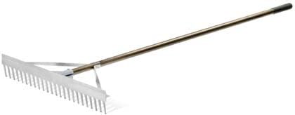 24" Magnum Maintenance Straight Tooth Rake from