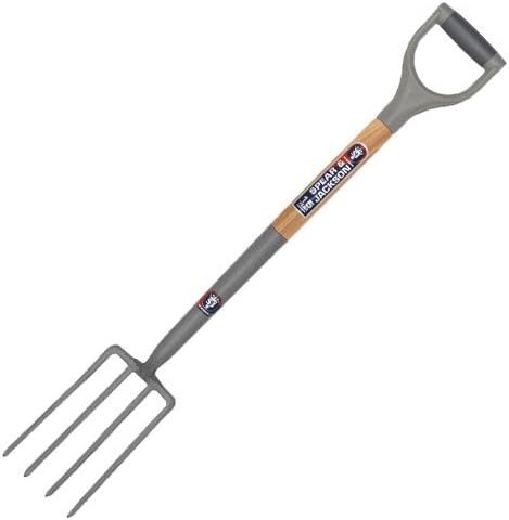 Spear & Jackson 1684NB Neverbend Carbon Steel Border Fork