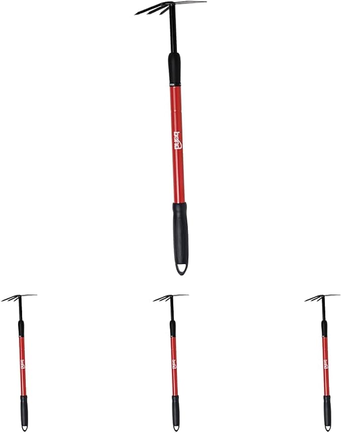 Bond LH016 Telescopic Culti-Hoe, Red (Pack of 4)